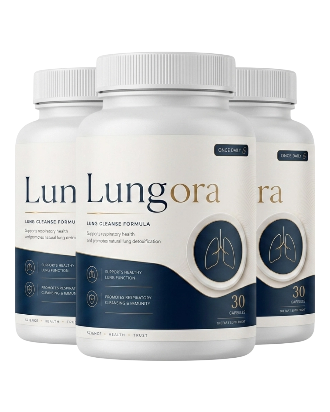Lungora 3 bottle popular package